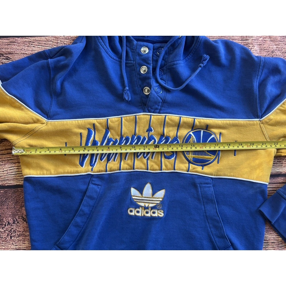 Golden State Warriors NBA Adidas Vintage Hoodie Mens Medium - Picture 9 of 9